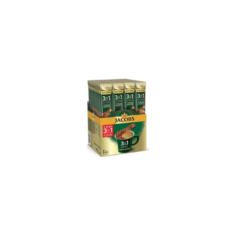 JACOBS 3+1 GOLD YOĞUN LEZZET 40 AD( 6 PAK)