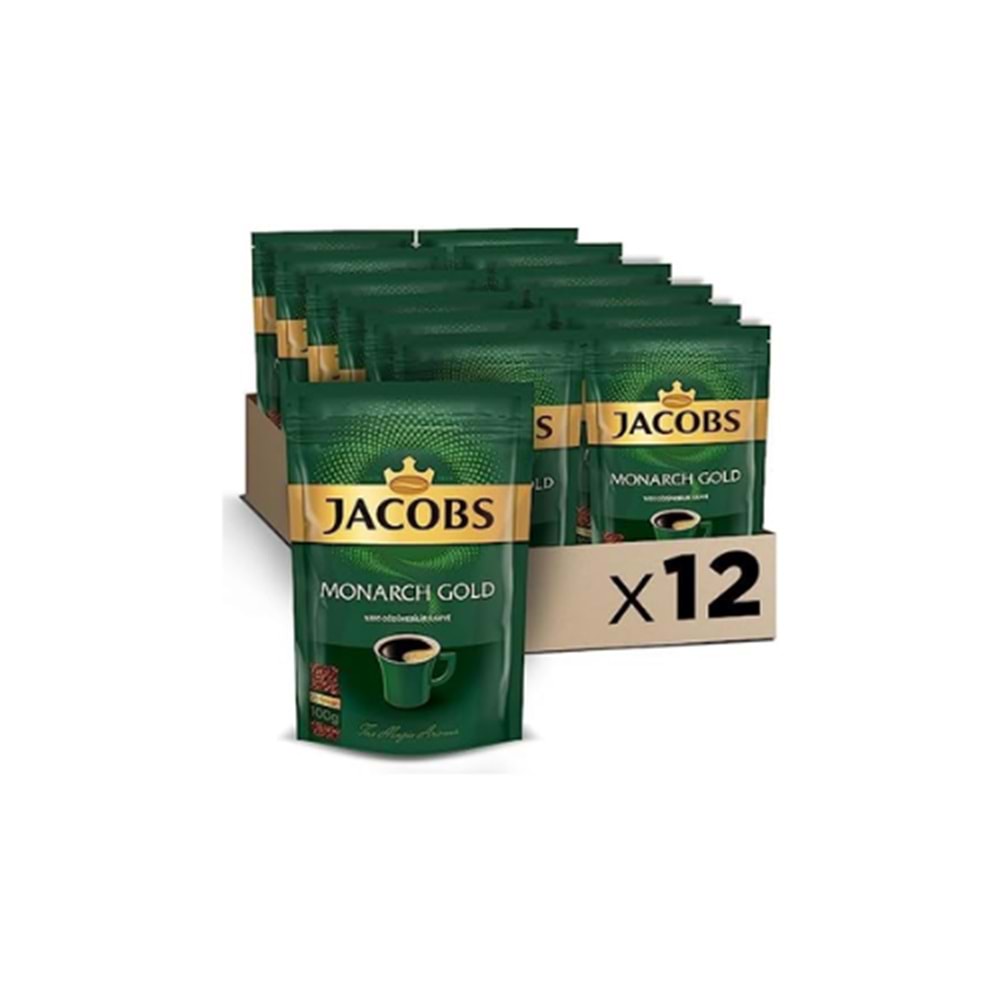 JACOBS MONARCH PAKET 100 GR ( KOLİ İÇİ 12 AD)