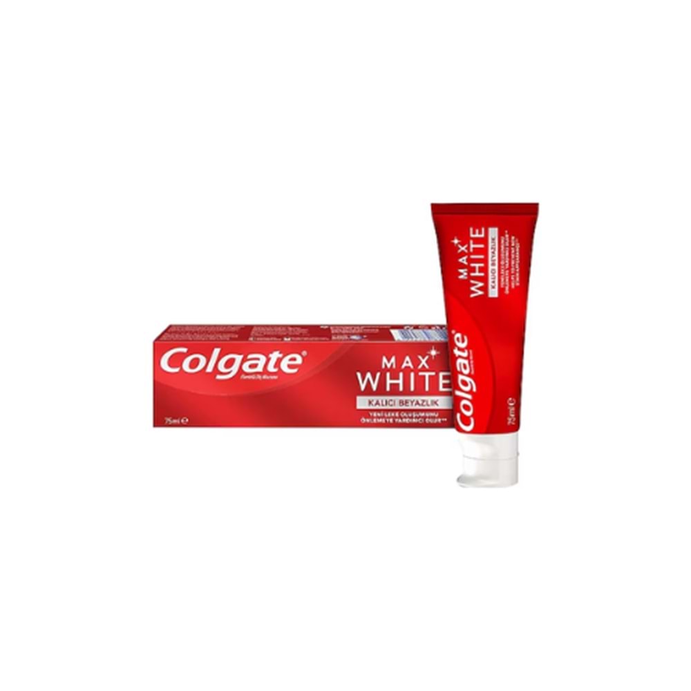 COLGATE DİŞ M.MAKS WHİTE 75 ML (PAKET İÇİ 12 AD)