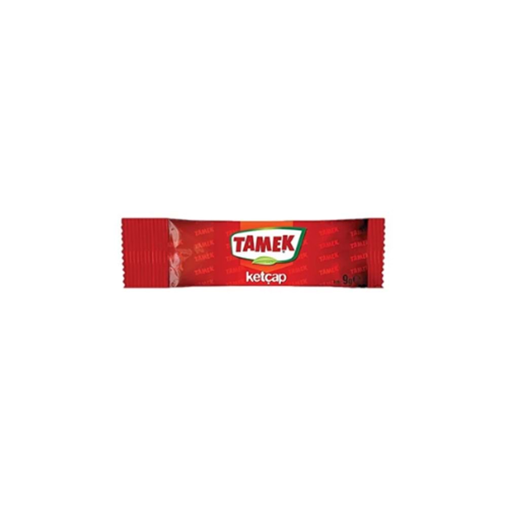 TAMEK POŞET KETÇAP 9GR (KOLİ İÇİ 500 ADET)