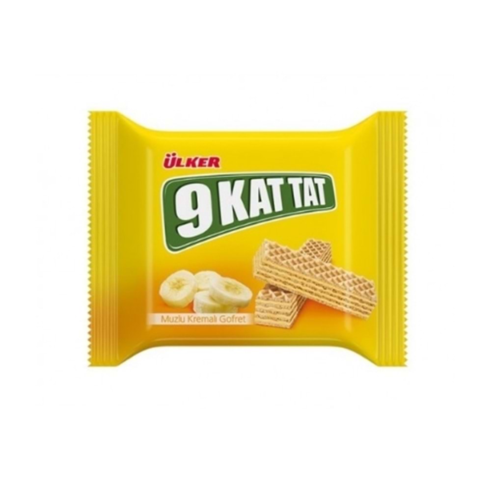 9 KAT TAT MUZLU GOFRET 39GR (KOLİ İÇİ 24 LÜ)