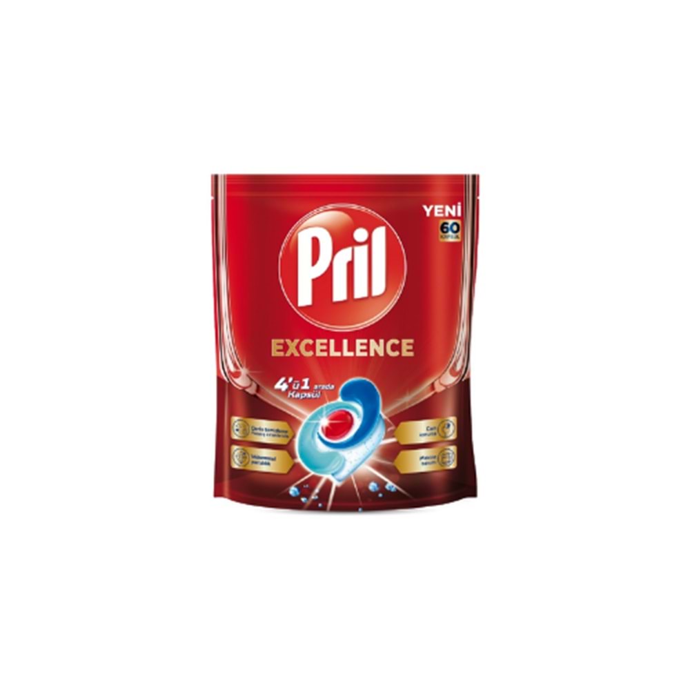 PRİL EXCELLENCE KAPSÜL 60 AD(KOLİ İÇİ 4 AD)