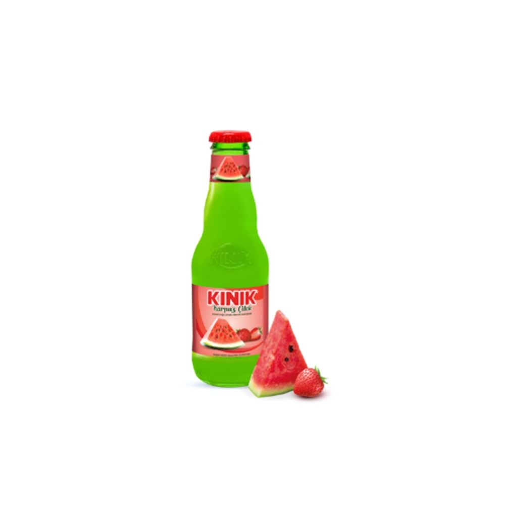 KINIK KARPUZ ÇİLEK MADEN SUYU(KOLİ İÇİ 24 AD)