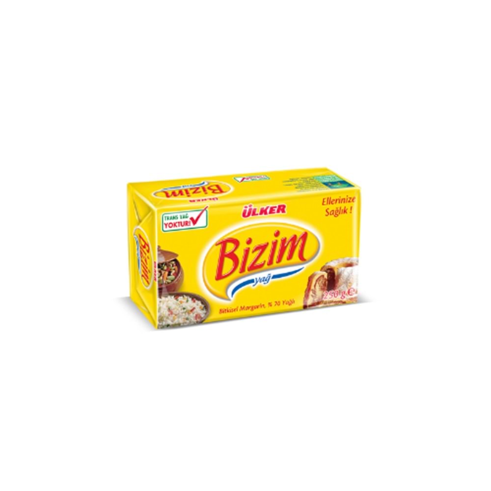 BİZİM YAĞ PAKET 250GR (KOLİ İÇİ 48 AD)