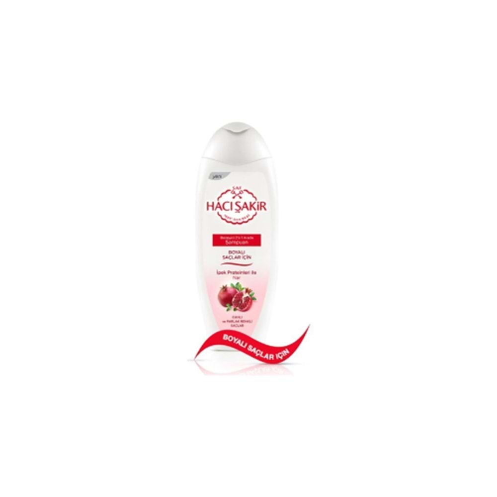 HACI ŞAKİR ŞAMP.500ML NAR-BOYALI