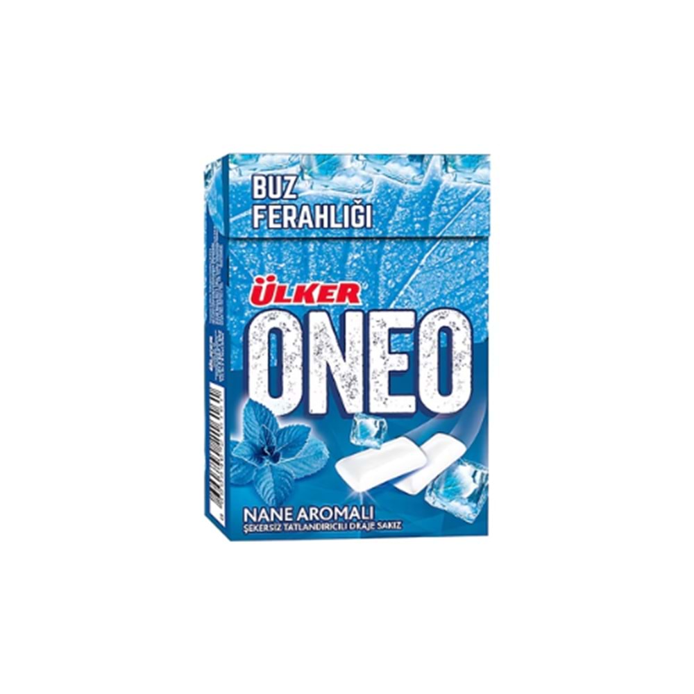 ONEO NANE AROMALI SAKIZ 21GR(PAKET İÇİ 12 AD.)