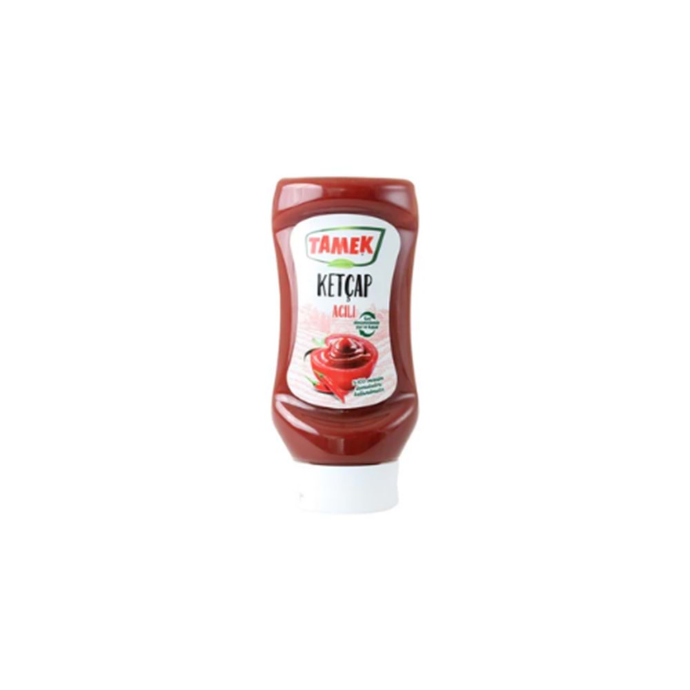 TAMEK KETÇAP ACILI 355GR (KOLİ İÇİ 12)