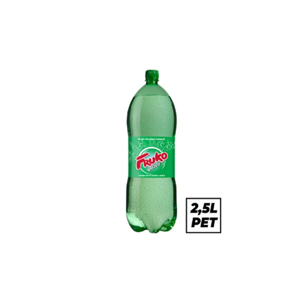 FRUKO GAZOZ 2,5 LT