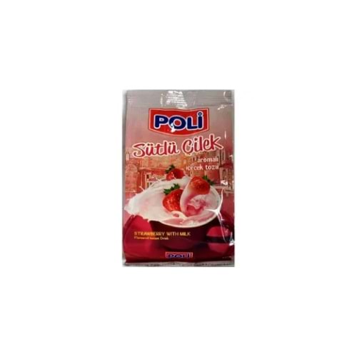 POLİ ÇİLEK SÜTLÜ 250 GR(KOLİ İÇİ 24 AD)