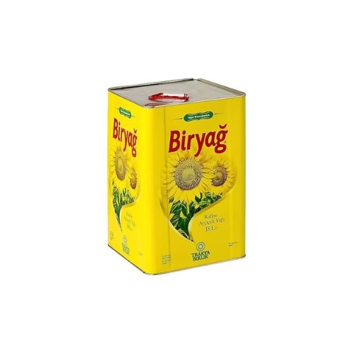 BİRYAĞ AYÇİÇEK YAĞI TENEKE 18 LT