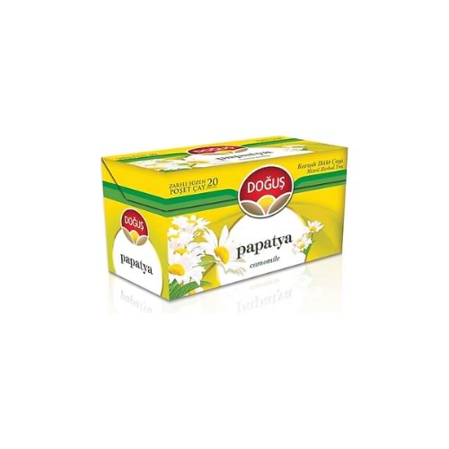 DOĞUŞ PAPATYA BİTKİ ÇAYI 20 Lİ (KOLİ İÇİ 12 AD)