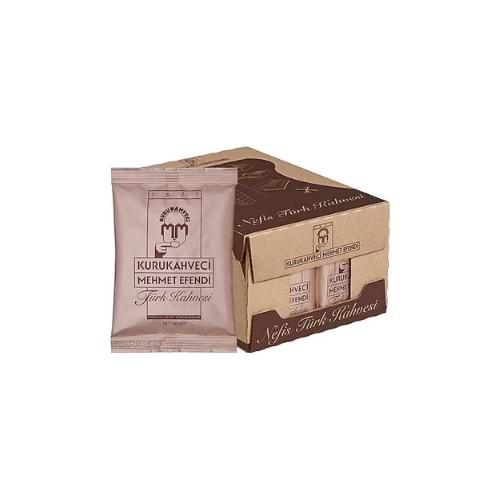 MEHMET EFENDİ TÜRK KAHVESİ 100 GR(1 AD) KOLİ İÇİ 25 AD)