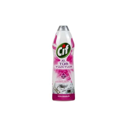 CİF JEL TÜM YÜZEYLER 750ML ÇİÇEK FERAHLIĞI(KOLİ İÇİ 16)
