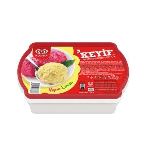 ALGİDA KEYİF VİŞNE-LİMON 750 ML