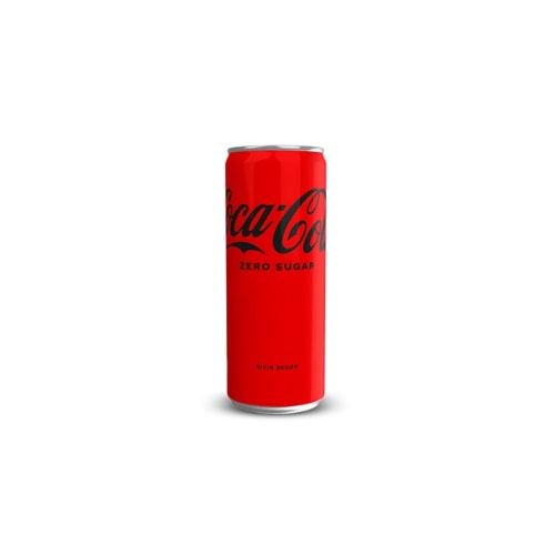 COCA-COLA ZERO KUTU 330ML(KOLİ İÇİ 24 AD