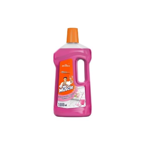 MR.MUSCLE 1LT YÜZEY TEMİZLEYICI ÇİÇEK FERAHLIĞI(KOLİ İÇİ 12 AD)