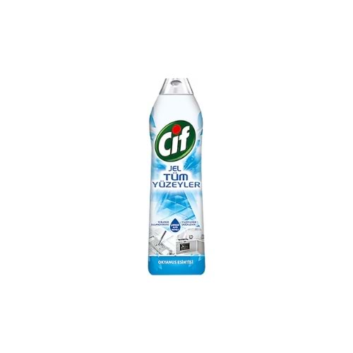 CİF MAVİ YÜZEY TEMİZLEYICI JEL OKYANUS. 750 ML(KOLİ İÇİ 16 AD)