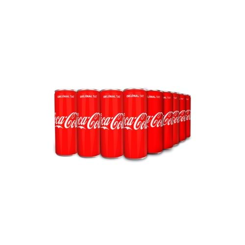 COCA-COLA KUTU 200 ML(KOLİ İÇİ 24 AD