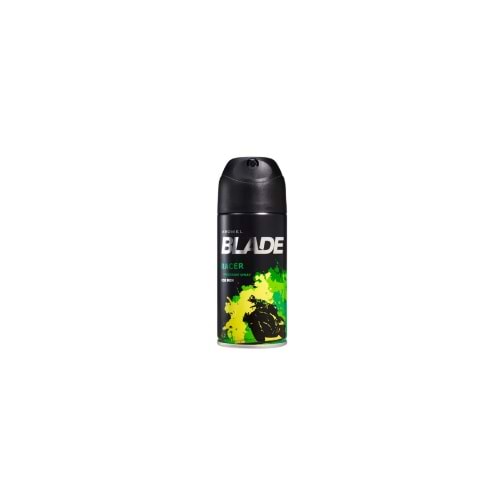 BLADE DEO 150 ML BLACK ALPHA 6 AD X 4 PK