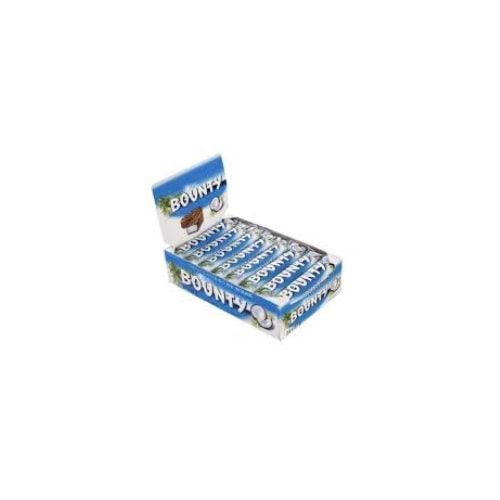 BOUNTY ÇİKOLATA 57 GR PAKET İÇİ 24 AD)