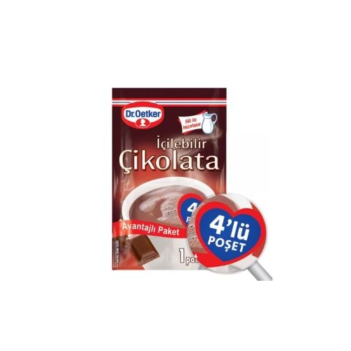 DR. SICAK ÇİKOLATA 4 LÜ(PAKET İÇİ 6 ADET)
