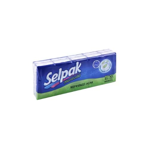SELPAK MENDİL MENTOLLÜ 10 AD
