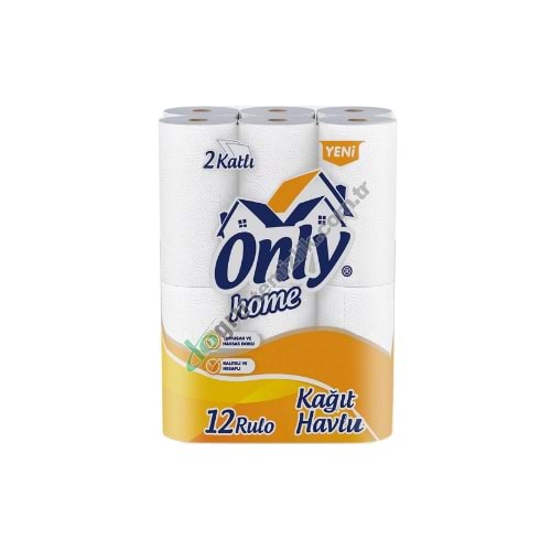 ONLY HOME KAĞIT HAVLU 2 LI(KOLİ 12 AD)
