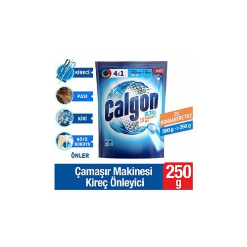 CALGON 250 GR POWER TOZ (KOLİ İÇİ 24 AD)
