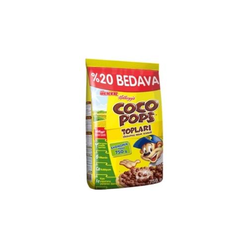 COCOPOPS TOPLARI 700 GR(KOLİ İÇİ 12 AD)