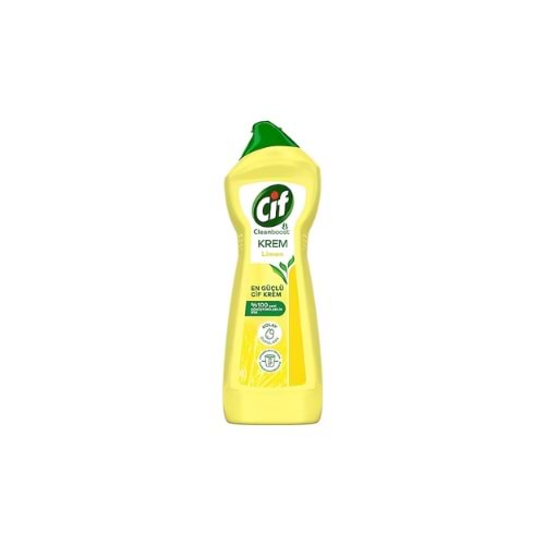 CİF KREM LİMON 750 ML (KOLİ İÇİ 16 AD)
