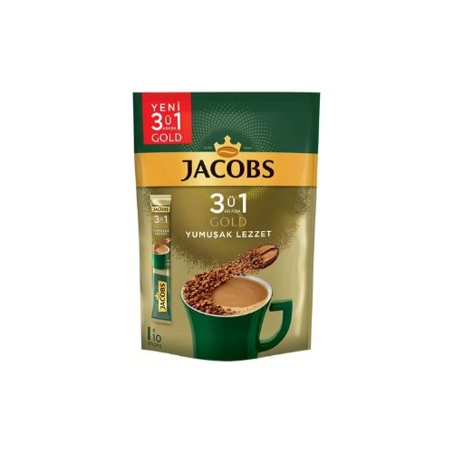 JACOBS 3+1 POŞET 10 LU YOĞUN LEZET (PAKET İÇİ 18 AD)