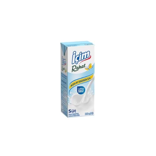 İÇİM LAKTOZSUZ SÜT 200ML
