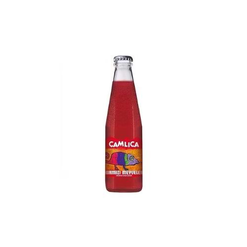 ÇAMLICA GAZOZ KIRMIZI MEYVE CAM 200 ML (KOLİ İÇİ 24 AD)