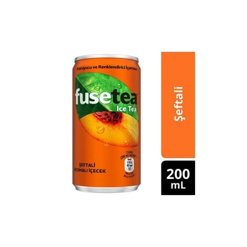 FUSE TEA ŞEFTALİ KUTU 200 ML (OLİ İÇİ 12 AD)