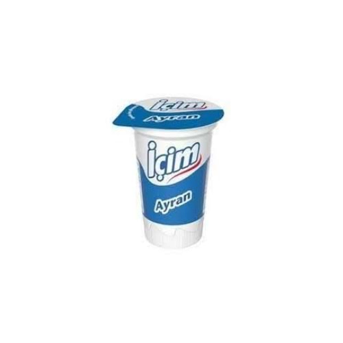 İÇİM BARDAK AYRAN YARIM YAĞLI 170 ml(KOLİ İÇİ 20 AD)