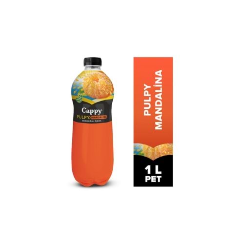 CAPPY PULPY MANDALİNA 1 LT
