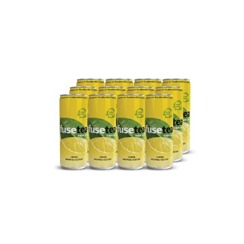 FUSE TEA LİMON KUTU 330 ML (KOLİ İÇİ 12 AD)