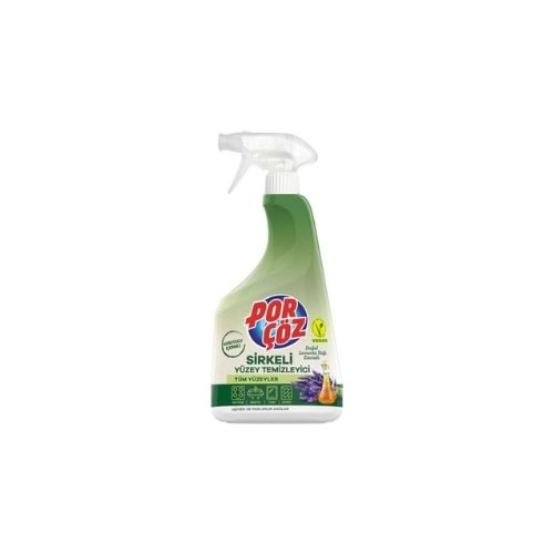 PORÇÖZ SPREY SİRKELİ YÜZEY TEMİZLEYİCİ 750 ML(KOLİ 12)