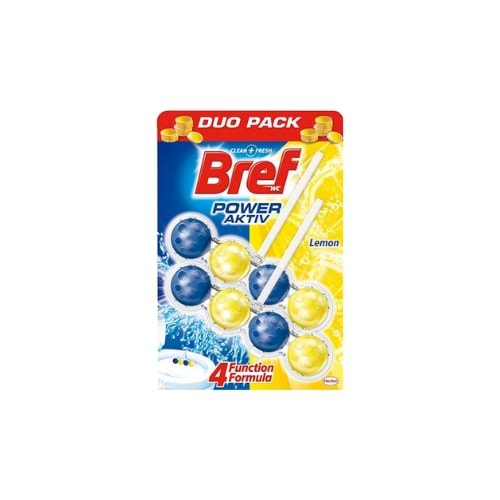 BREF POWER LİMON DUO PACK (PAKET İÇİ 10 AD)
