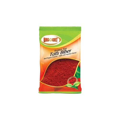 BAĞDAT TATLI KIRMIZI TOZ BİBER 75 GR(PAKETİÇİ 10 AD QUADRO