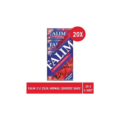 FALIM 5'Lİ IŞIL ÇİLEK 20 AD