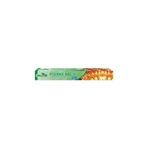 EKOMİS PİŞİRME KAĞIDI 8 M(KOLİ İÇİ 24 AD)