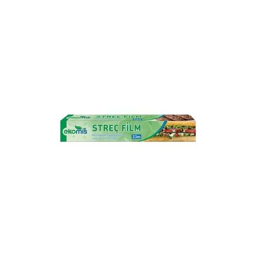 EKOMİS PVC STREÇ FİLM 33 M(KOLİ İÇİ 24 AD)