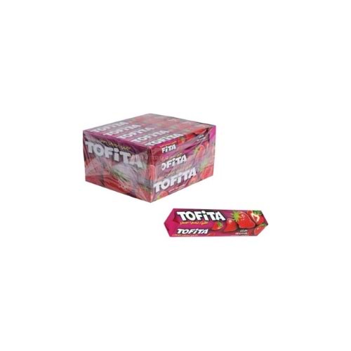 KENT TOFİTA ÇİLEK 47 GR(PAKET İÇİ 20 AD)