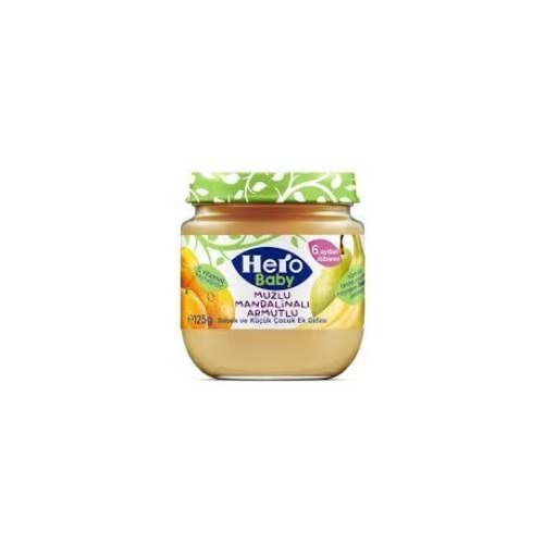 HERO B.MUZLU MAND.ARMUTLU 125 GR(KOLİ İÇİ 12 AD)