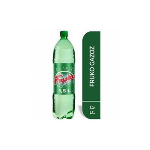 FRUKO GAZOZ 1,5 LT(KOLİ İÇİ 12 AD)