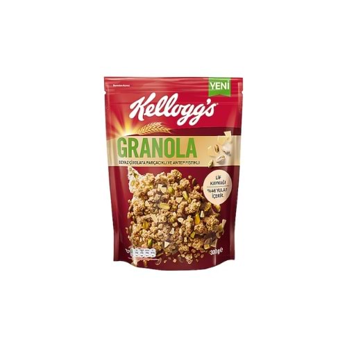 KELLOGS GRANOLA BEYAZ ÇİK.A.FIST. 300GR(KOLİ İÇİ 12 AD)