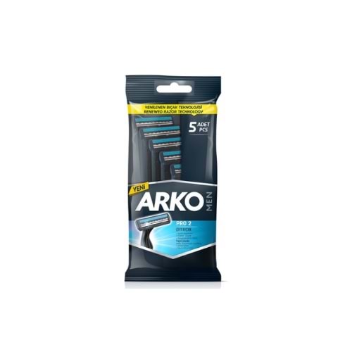 ARKO TRAŞ BIÇAĞI BANYO5 Lİ POŞET(PAKET İÇİ 12)