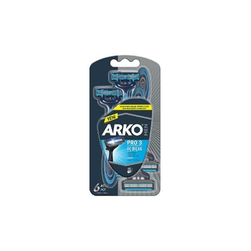 ARKO TRAŞ BIÇAĞI T3 BLIS 6 LI (PAKET İÇİ 6)