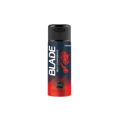 BLADE DEO 150 ML SELF CONFIDENCE 6 AD X 4 PK